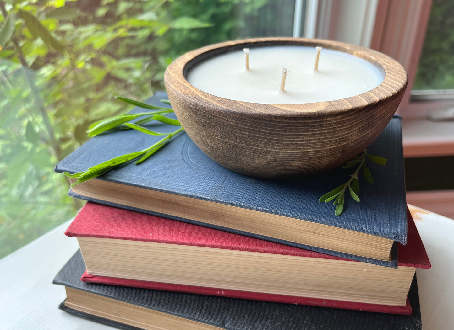 5 1/4 Inch Round Pine Candle