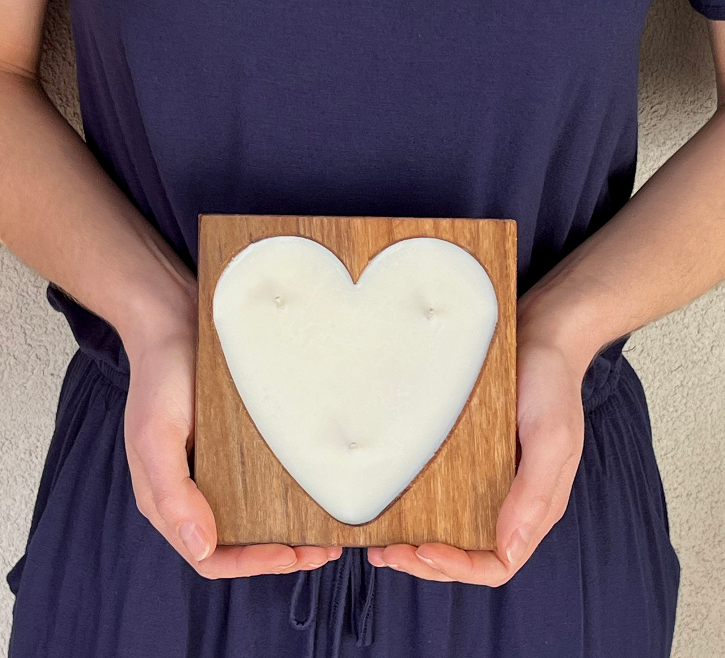 Willow Heart Candle