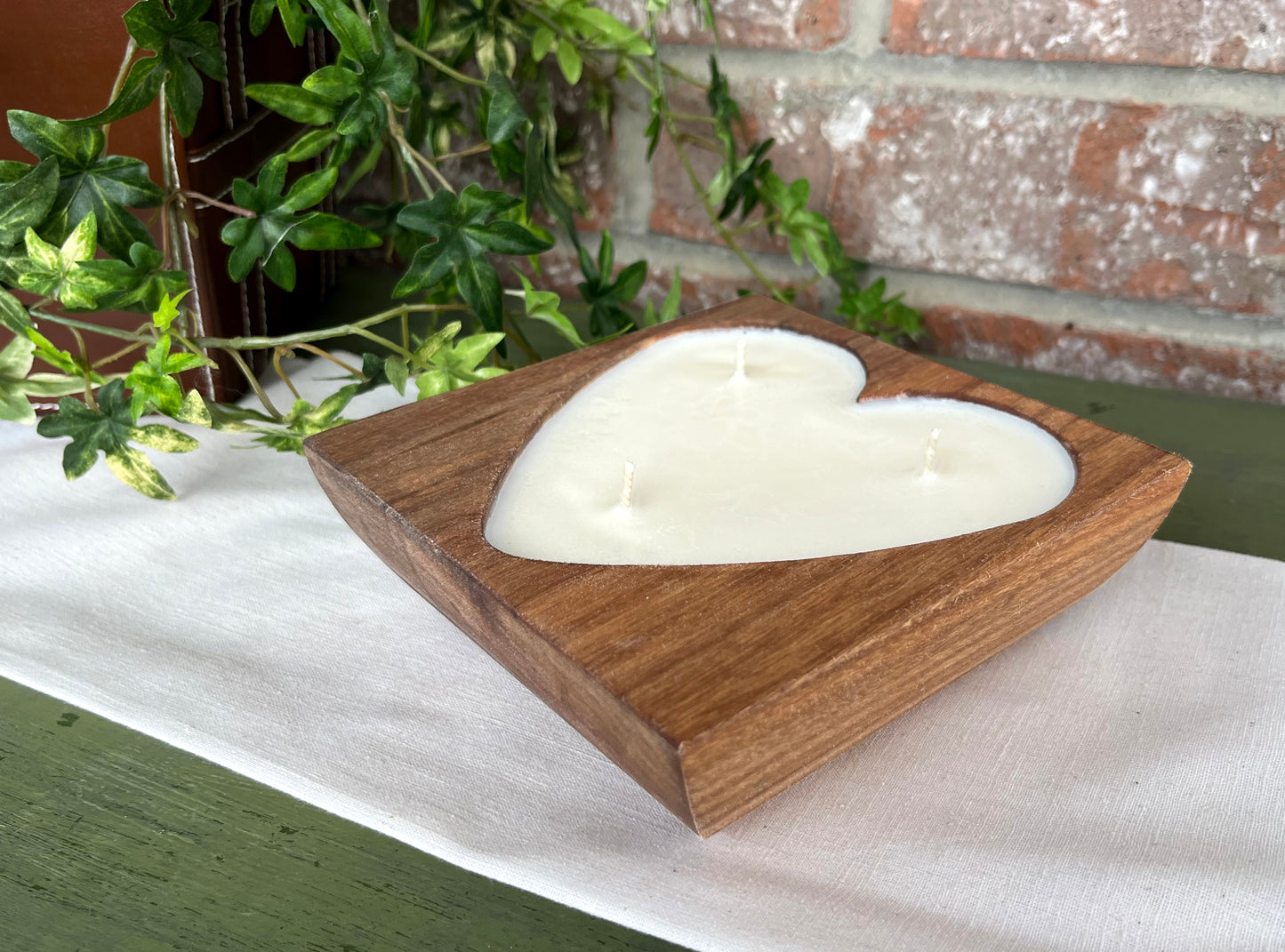 Willow Heart Candle